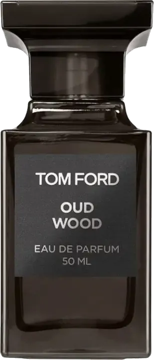 Originalflakon Tom Ford Oud Wood, aus dem wir abfüllen